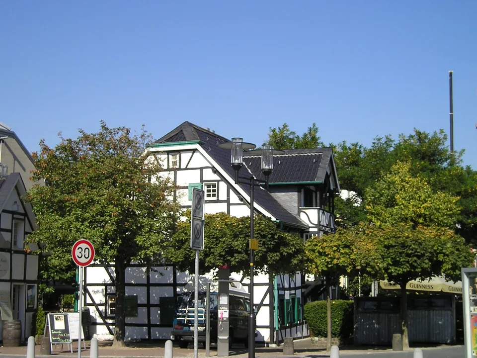 Fachwerkfassade von Haus Arndt in Langenfeld